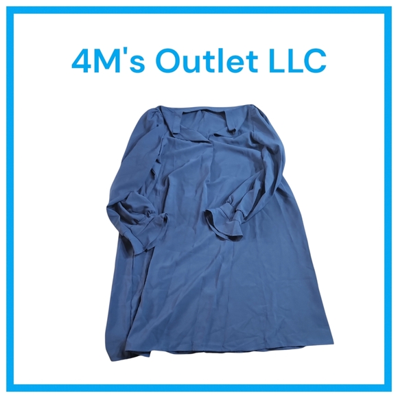 QACOHU Dresses & Skirts - COPY - V Neck Tunic Dress for Women Shift Dress Casual Work Office Mini Dress